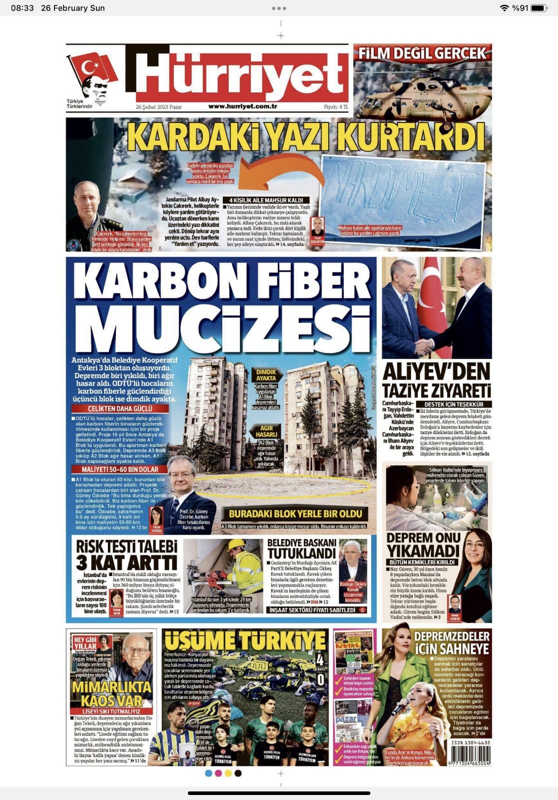 Hürriyet Gazetesi Küpürü