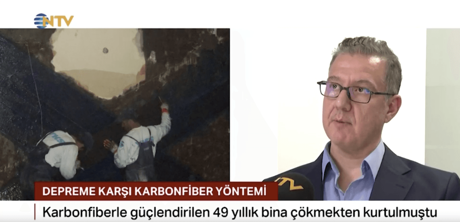 Depreme Karşı Karbonfiber Yöntemi